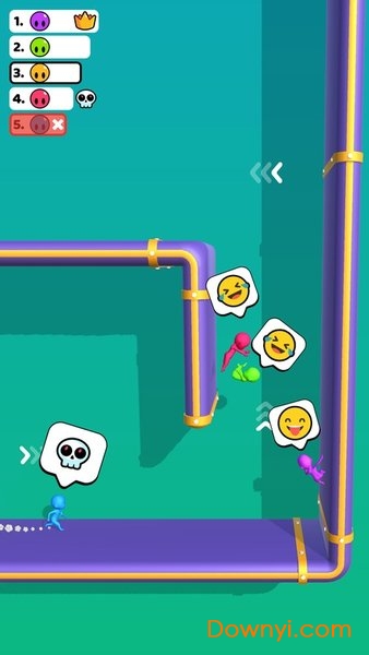 3D赛跑无限金币版 游戏截图